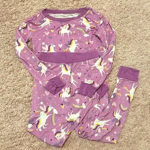 Little Sleepies unicorn long sleeve set